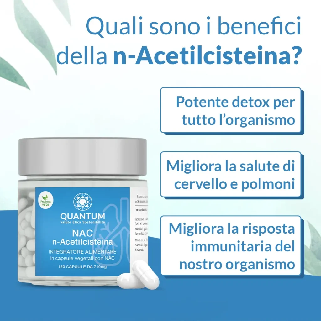 NAC (n-Acetilcisteina) - 120 capsule - immagine 2