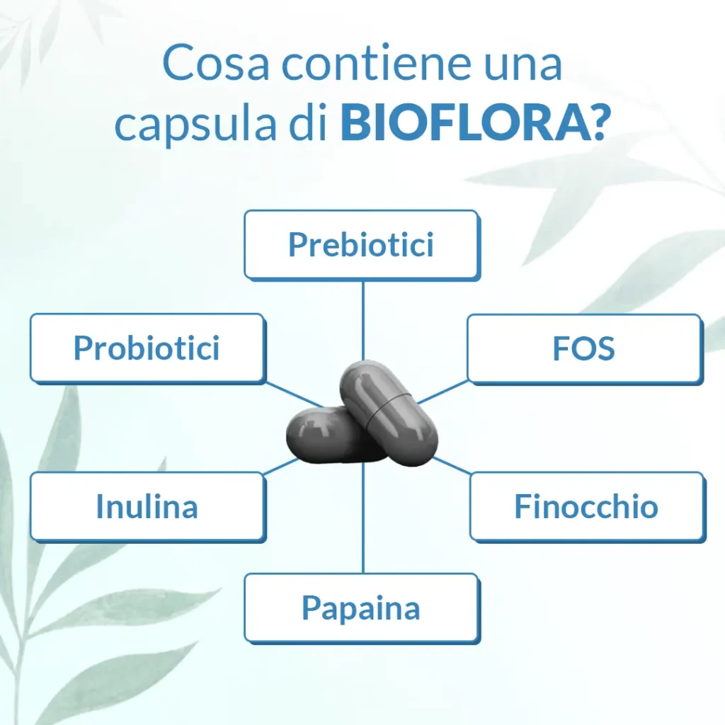 Bioflora - 120 capsule - immagine 3
