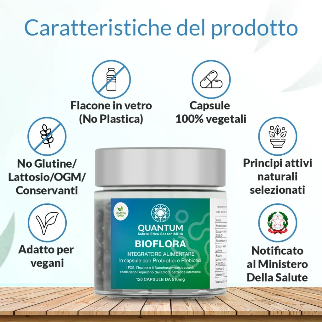 Bioflora - 120 capsule - immagine 4