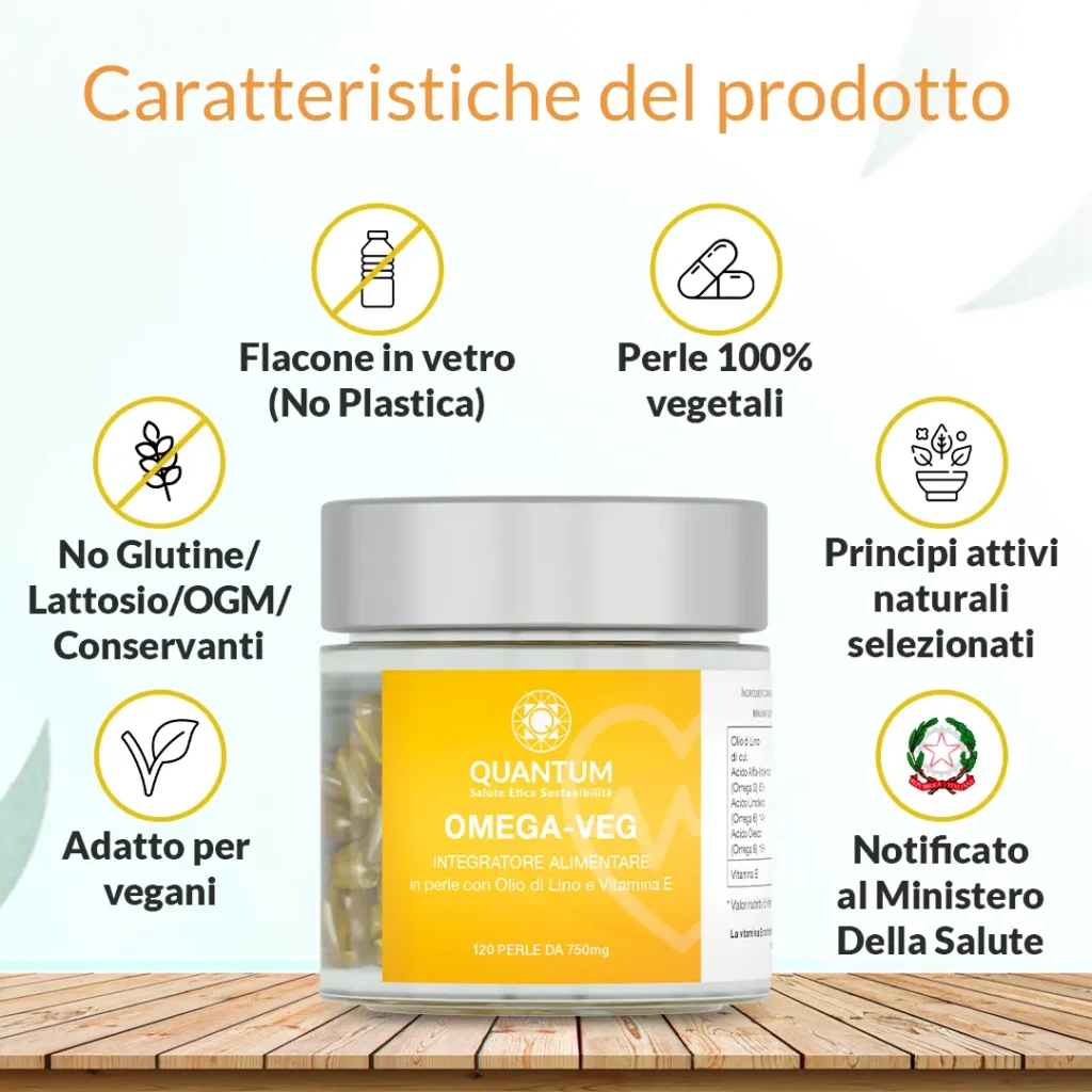 Omega-Veg - 120 perle - immagine 5