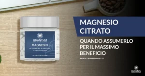 Banner - Magnesio Quando Assumerlo