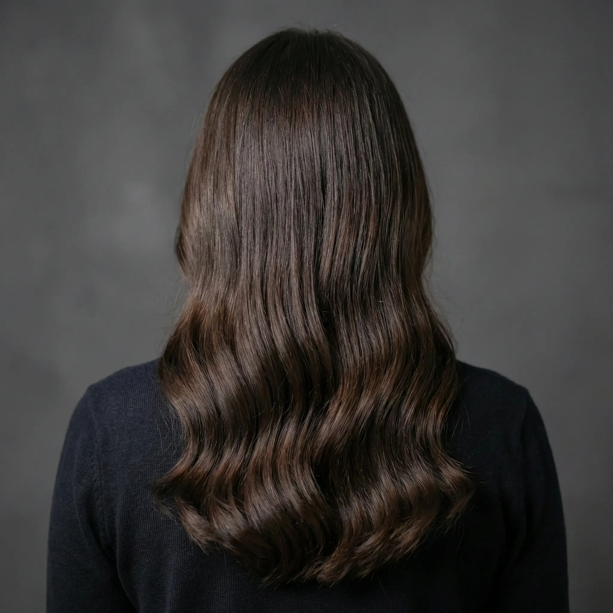 Donna capelli ordinati