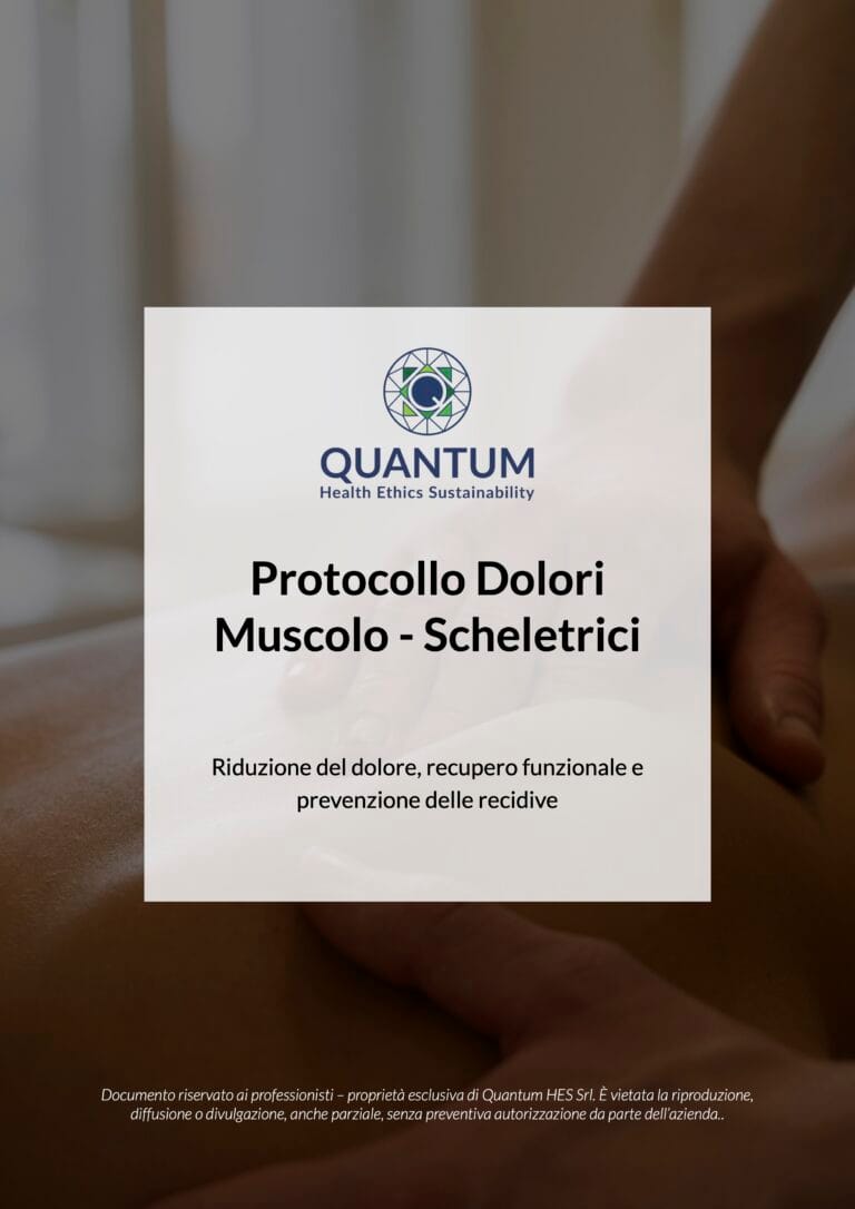 Copertina - Protocollo Dolori Muscolo-Scheletrici