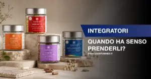 Integratori - quando ha senso prenderli